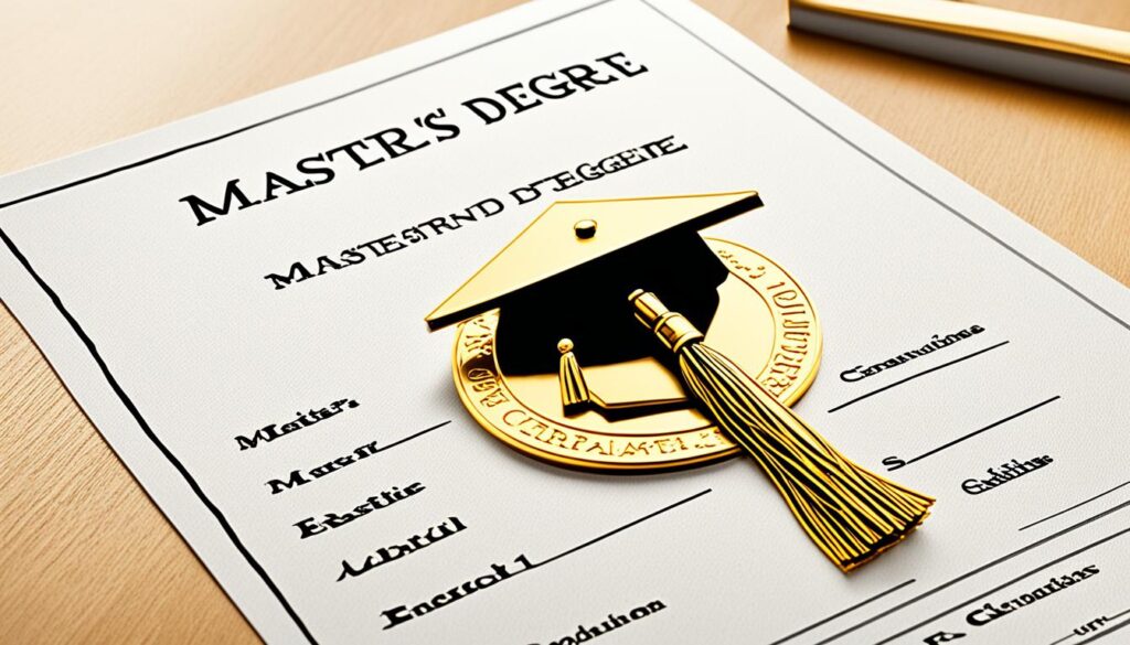 does master's degree get capitalized