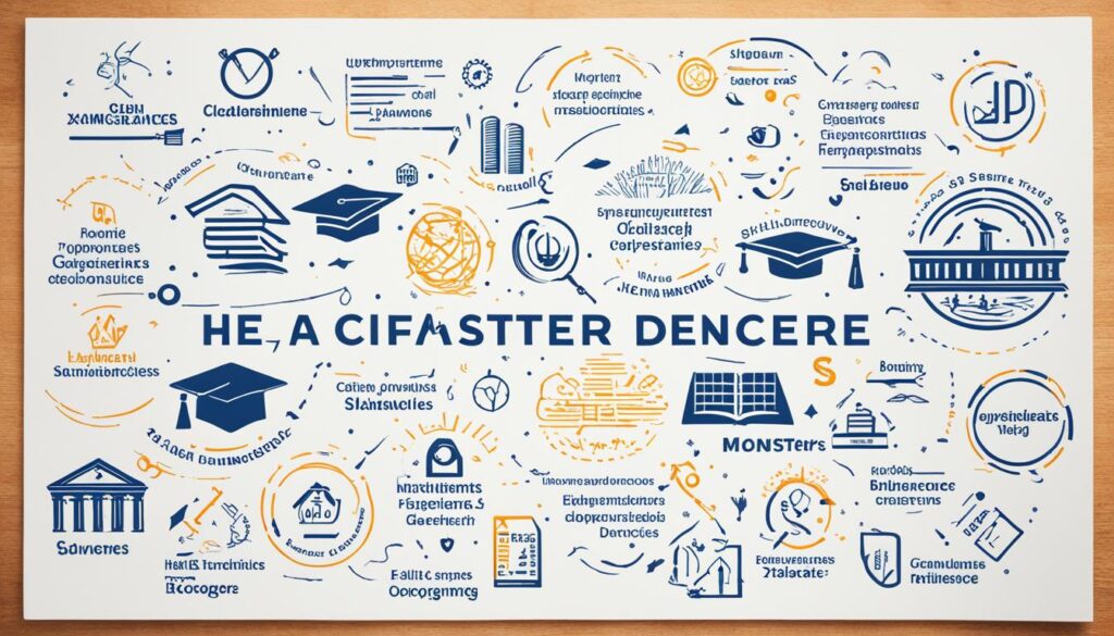 master degree or master of science