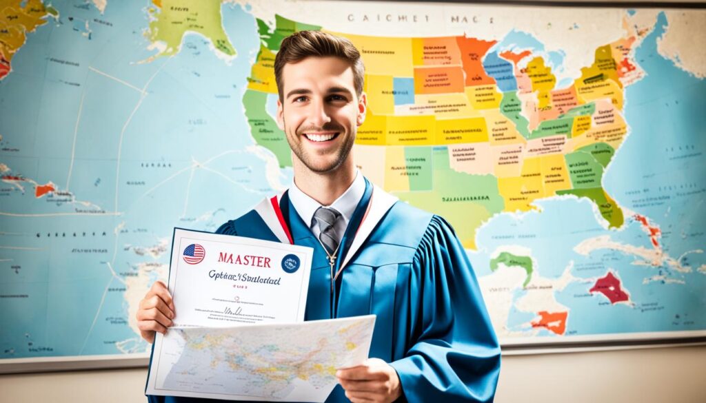master degree without ielts in usa